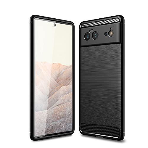 Wookfiss Fusion Diseñado para Google Pixel 6 Funda Cover, al Dorso Carcasa Protección Resistente Impactos TPU Funda Case para Google Pixel 6
