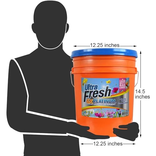 Image of Ultra Fresh 6X Platinum Laundry Detergent with Spring Fresh Fabric Softener