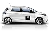 LARGE UBER CAR DECALS ~ 8 X 8 inches Black Decals Vehicle Sticker signs. 2 DECALS!