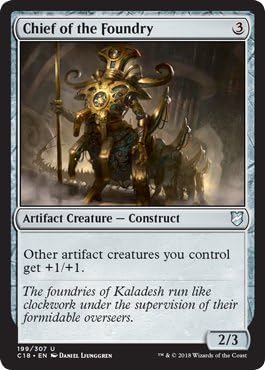 Magic: The Gathering - Chief of the Foundry - Commander 2018