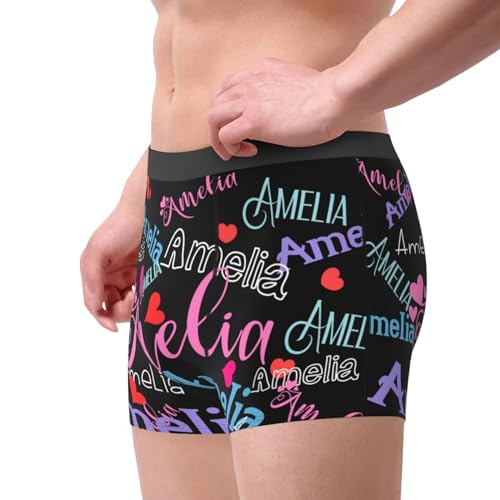 Slavna Personalized Boxers for Men Custom Face Underwear with Picture Boyfriend Customized Boxer Briefs3