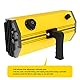 DATOUBOSS 2000W Handheld Lacktrockner Infrarot 230V Infrarot Lacklampe Infrarot-Lacktrockner Geeignet für Autolack Blechlackierung Teiltrocknung von Möbeln