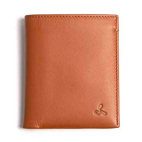 Snakehive Real Leather RFID Blocking Mens Slim Wallet Credit Carder Holder Bifold In Eco Friendly Packaging