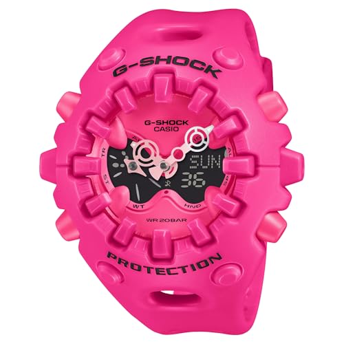 Casio Reloj G-Shok GA-V01-4A Analógico Digital Fucsia