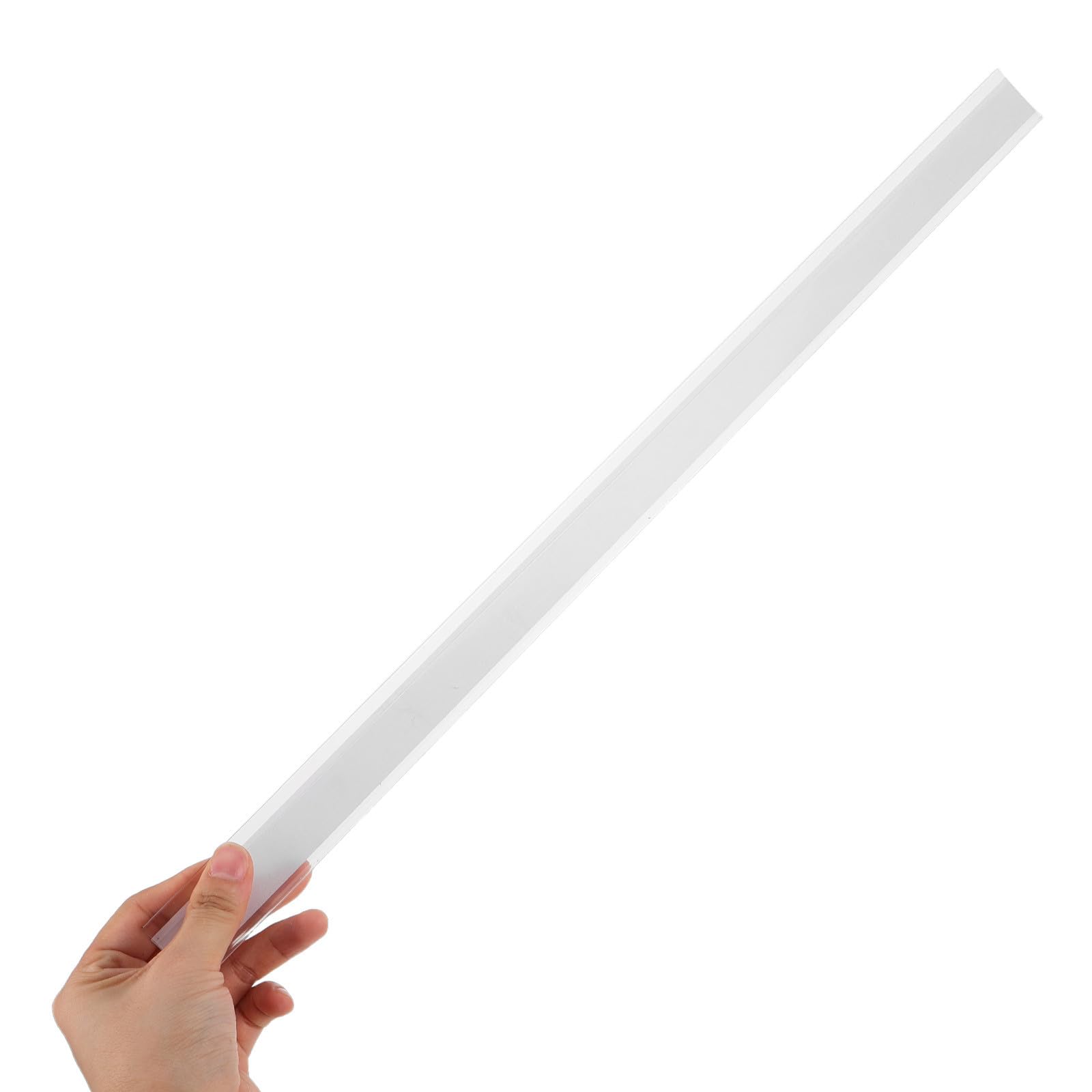 Selbstklebende Regaletikettenhalter 10 Stück 3 X 50cm Kunststoff Preisschildstreifen für Anzeige im Einzelhandel und Supermarktregal