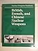 Nuclear Weapons Databook, Volume V: British, French, And Chinese Nuclear Weapons