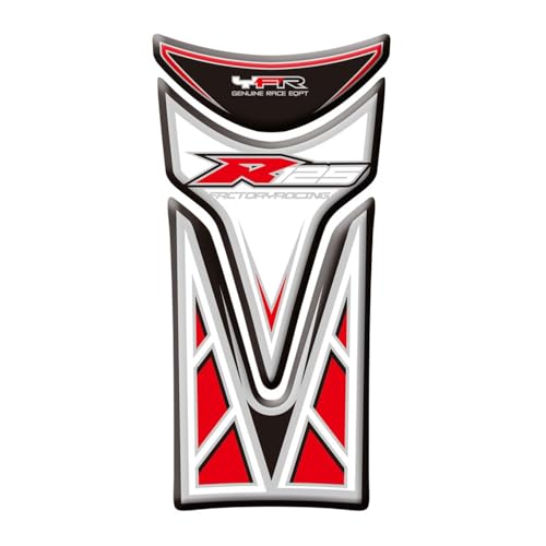 Autocollants protection réservoir YZF R125 pour éviter les rayures de blouson sur la moto