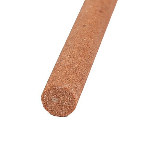 Aexit 240 Grit Hand Tools Round Sharpening Oil Stones Whetstones Orange Sharpening Stones 2 Pcs