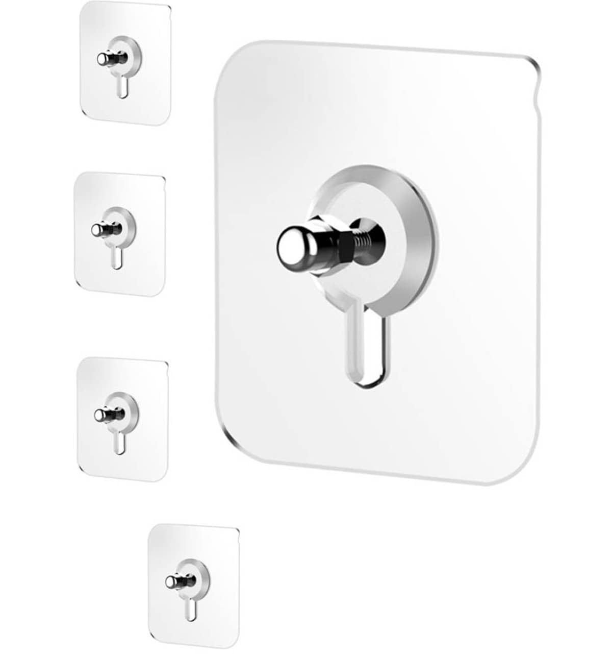 DALUCI Self Adhesive Hooks - Heavy Duty, No Drill -15 DALUCI Self Adhesive Hooks - Heavy Duty, No Drill -15