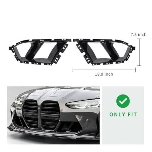 Ventilation latérale inférieure et calandre avant pour BMW G80 G82 - 5