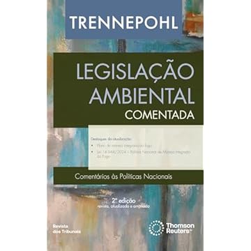 Capa do livro Legislação Ambiental Comentada 2º edição