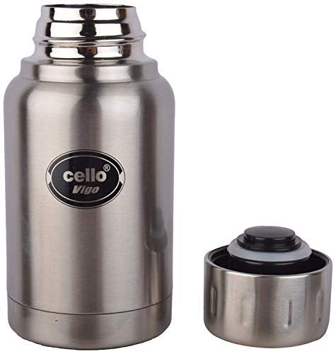 Image of Cello VIGO Stainless Steel Water Bottle, 350 ml, Silver