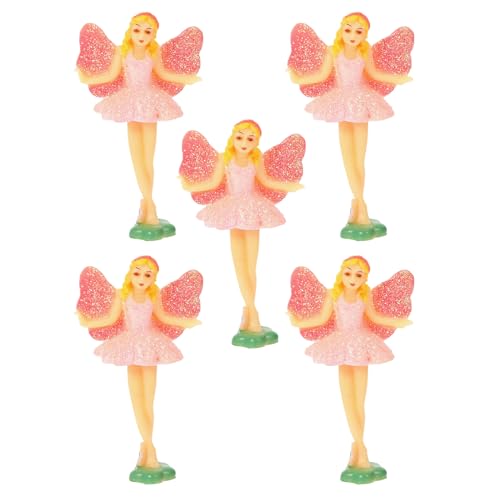 UPKOCH 5 Piezas muñeca de Ballet estatuilla de Baile Musical Cajas de para Chicas Cosas de Ballet Cajas de de Cuerda AbS