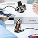 2 in 1 Fast Max 15W Qi Wireless Charger Charging Stand for iPhone 16/15/14/13/12/Pro/Max/Plus/Ultra, Airpods 1/2/3/ Pro1/2, Charging Station for Samsung Galaxy S21/S10, Galaxy Buds Live/Pro/+