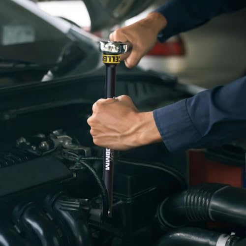 Image of 1 inch Drive Impact Extension Bar, 16 Inch Length Socket Extension, CR-V Steel, Narrow and Deep Areas in Automobile Maintenance, Mechanical Assembly or Industrial Operations