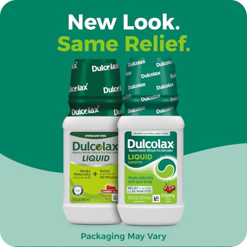 Dulcolax Saline Laxative Liquid, Fast & Gentle Constipation Relief, 12 fl. oz. - image 2