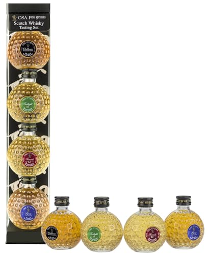 Whisky Blended OSA Coffret 4 Minis Selection 4x20cl | Idéal pour vos soirées dégustation