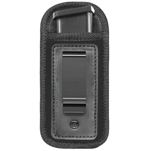 Gexgune Funda táctica para un Solo Cargador I.WB, para Porte Oculto, para Cargadores de 9 mm, Calibre .40 y .45, para G 17, 19, 43, P226, 1911, S&W, M&P, B.eretta (1PCS)