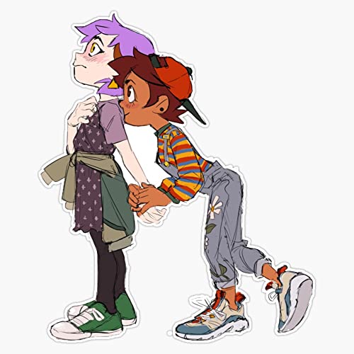 PreOrder The Owl House Lumity Heart Luz and Amity Bumper Sticker Vinyl Decal 5