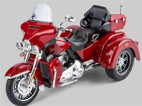 Tricycle miniature Tri Glide Ultra échelle 1:9, décoration de bureau en métal moulé
