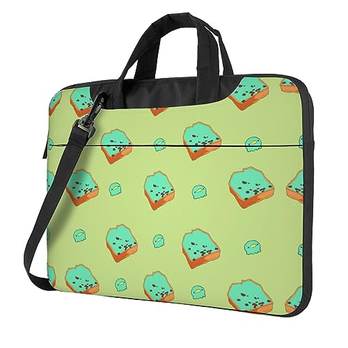 Sac pour ordinateur portable motif pain de dessin animé original