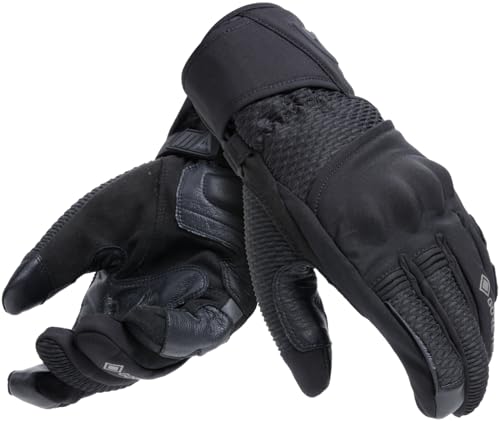 Gants moto Dainese Livigno GTX noir taille S pour la protection hivernale
