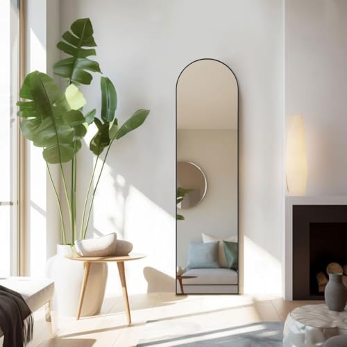 Homee XY-GZ-1659-BK Arched Full Length Mirror thumb #1