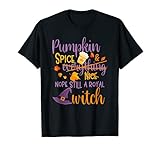 Photo Gallery divertente halloween womens strega zucca spice caduta sarcastico maglietta Photo Gallery divertente halloween womens strega zucca spice caduta sarcastico maglietta