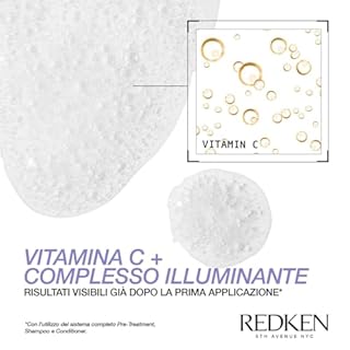 Redken Shampoo, Con Vitamina C per Capelli Biondi, Per un Biondo Luminoso e Brillante, Deterge e Illumina la Chioma, High Bright, 300 ml
