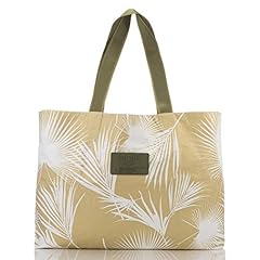 Day Palms Reversible Holo Holo Tote in Sand