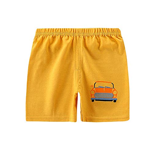 Toddler Baby Boy Elastic Waist Pull On Cotton Shorts for Littler Kids Boys Short Pants Summer Clothes4