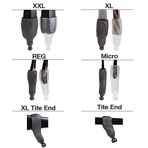 Image of Croakies Terra System Adjustable XL Tite End Black