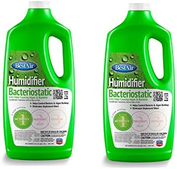 BestAir 3BT, Original BT Humidifier Water Treatment, 32 oz (2 Pack)