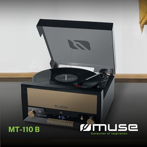 Platine vinyle USB Muse MT110B pour animer vos soirées vintage
