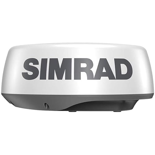 Simrad 000-14537-001 HALO20 Compact 20" Radar Dome, 24 Nautical Mile Range, 10M Cable