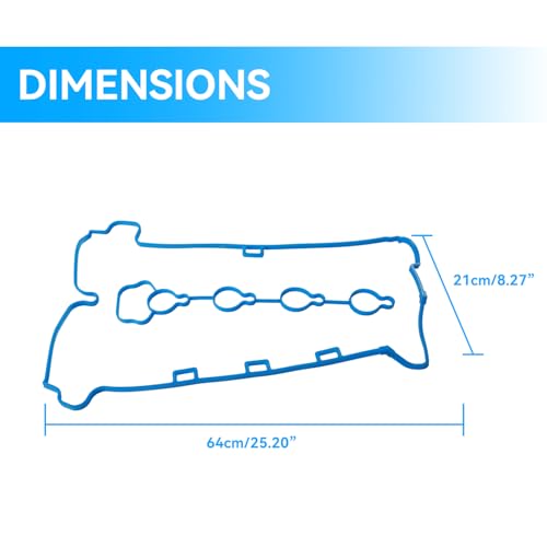 Image of Valve Cover Gasket Set For Chevrolet GMC Buick 2.4L 2007-2017 | For Chevrolet Equinox GMC Malibu Buick Regal 2.4L VS50778R 12608604 12609291