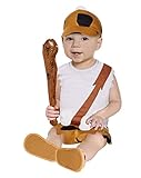 Spirit Halloween Baby The Flintstones Bamm-Bamm Costume - 18-24m