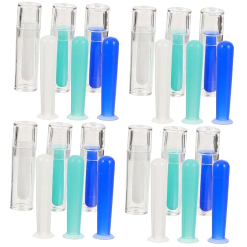 Healvian 24stücke Teiliges Von Kontaktlinsen-applikatoren Silikon-sauger Für Weiche Linsen Tragbar Und Einfach Anwendung Für Kontaktlinsenpflege Einsetzen Von Linsen