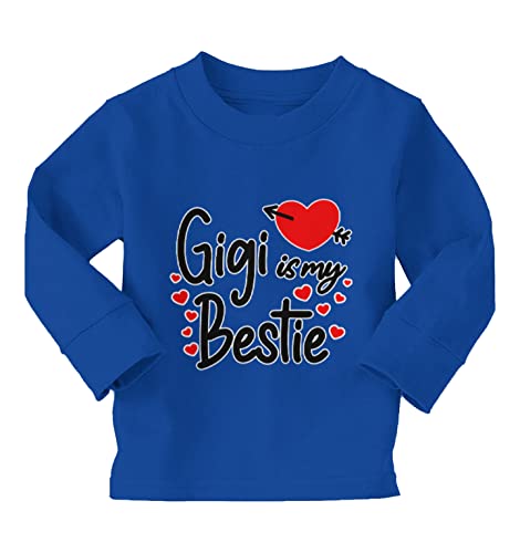 Gigi is My Bestie - Love Grandma Infant/Toddler Cotton Jersey T-Shirt