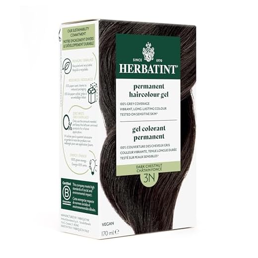 Herbatint Permanent Herbal Haircolour Gel 3N Dark Chestnut - 135 mL