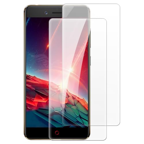 Shantime [2 piezas Protector Pantalla Cristal Templado Compatible con ZTE Nubia Z17 Mini (5.2 pulgadas), HD Claro Antirrayas Sin Burbujas