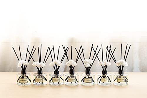 Culture & Nature Reed Diffuser Oil Refill With Sticks Set | Black Cherry 6.7Oz (200Ml) #TOP3