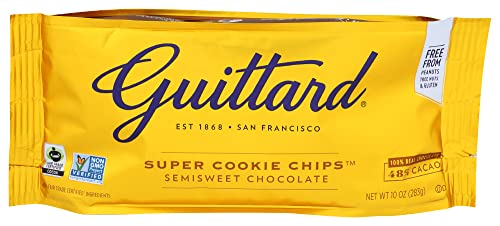 Pépites de chocolat GUITTARD Super Cookie Chunks pour pâtisserie maison - Sachet de 300 ml