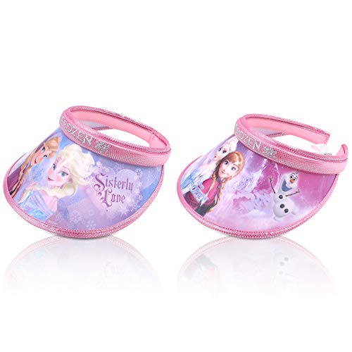 Finex Random Pattern Frozen Princess Elsa Anna Sun Visor Hat Uv Protection #TOP2