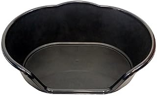 KetoPlastics DOG BED BLACK PLASTIC EXTRA LARGE HEAVY DUTY PET BED - DOG/CAT/ANIMAL/SLEEP/BASKET