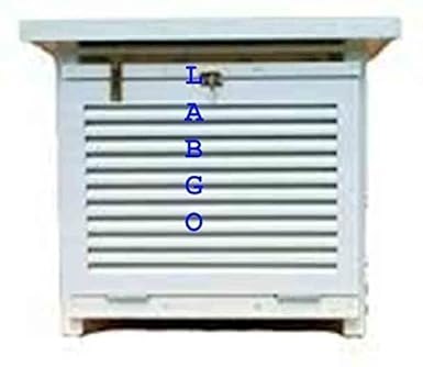 Labgo Stevenson Screen for Meteorological Data Collection and Weather Monitoring