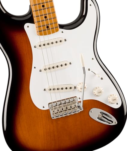 Fender Vintera II ’50s Stratocaster MN 2-Color Sunburst – Guitare Électrique - Les Beatles, Paul McCartney, John Lennon, RIngo Starr, George Harrison Fender Vintera II '50s Stratocaster MN 2-Color Sunburst - Guitare Électrique – Image 4