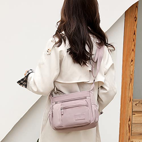 Bolso bandolera para mujer con múltiples bolsillos impermeable miniatura 3