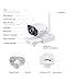 ZOSI C306 Pro 3MP 2K Wireless Solar Security Camera Outdoor - Battery/Solar Powered, Color Night Vision, PIR Motion Detection, Spotlight Alarm,Cloud/Memory Card Storage (No Memory Card Included)