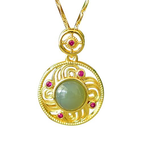 Collier en argent S925 et jade naturel : finissez-en avec les bijoux ternes